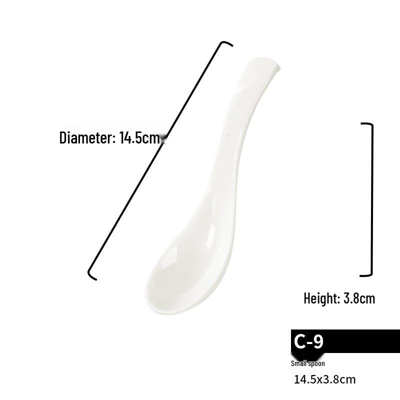 Kung Fu Style Melamine Spoon