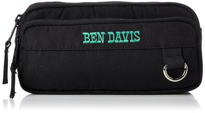 Federmäppchen NEU W FEDERMÄPPCHEN Schwarz Grün [Ben Davis] Herren