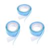 3 Rolls 3 Yards Double Sided Tape For Repairing Hair Extensions Hairpiece,(0.8cm,2cm,2.5cm)
