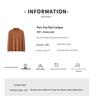 HangYuanXiang Men's 100% Wool Thickened Crew Neck Knit Sweater