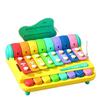 Montessori Educational Children's Xylophone Musical Instruments Toys Parish 8-Tone Piano Baby Percussion Game for 0-3 Years Old