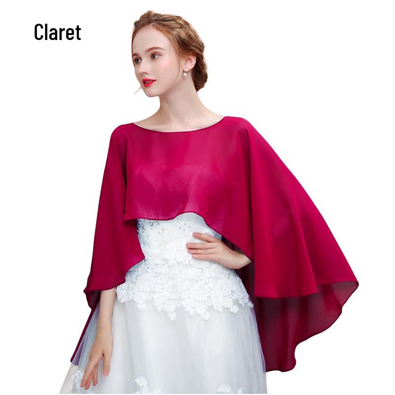 

European & American Chiffon Pullover Cape - Women s Spring/Summer Sun Protection Shawl