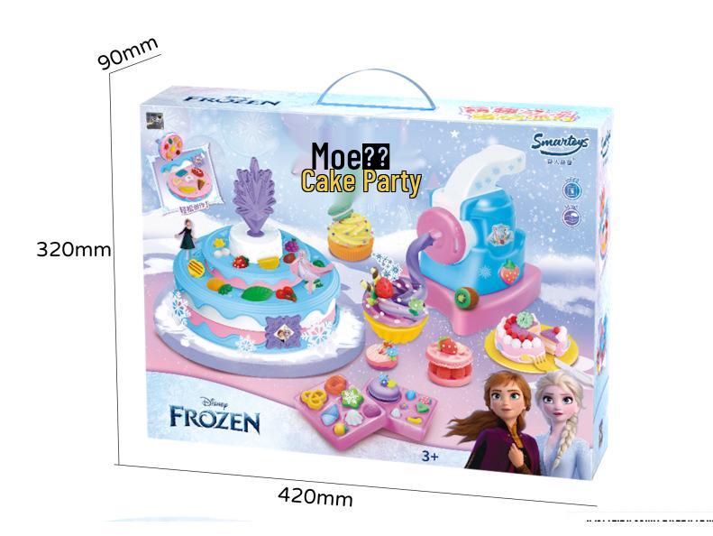 Aisha Deluxe Ice Cream Playdough Set: Wheat Dough Modeling Clay for DIY Kindergarten Molding.