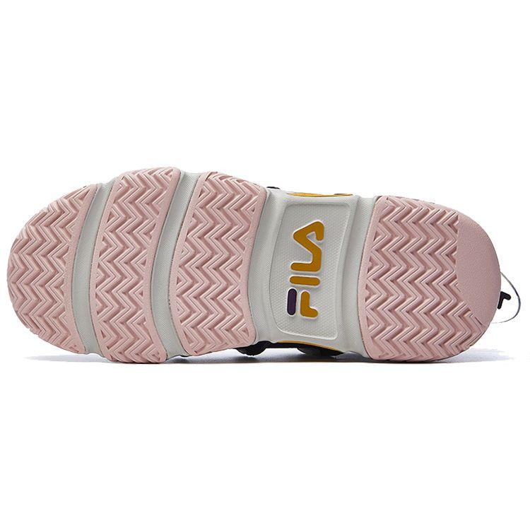 Fila Panini Classic Fashion Sports Comfortable Versatile Durable Low-Top Retro Basketball Shoes Women Sneaker White Pink Purple F12W041202FSV