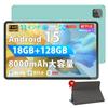 New Android 15 Azeyou Android Tablet with a Large 8000mAh Face Widevine Technical and PSE Supports Split and Wireless Projection Tablet, 11-inch,