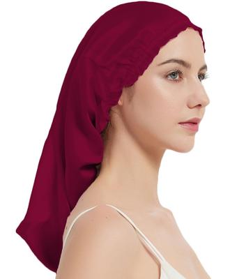 AOIIWER Nacht-Haarkappe Kopfhaut Gesicht Einfaches Haar Verstellbar Bleibt an Ort und Stelle Bis zum Schlafen Glänzend Schützt das Haar vor Turban Weinkappe, [Reibungsreduzierend,
