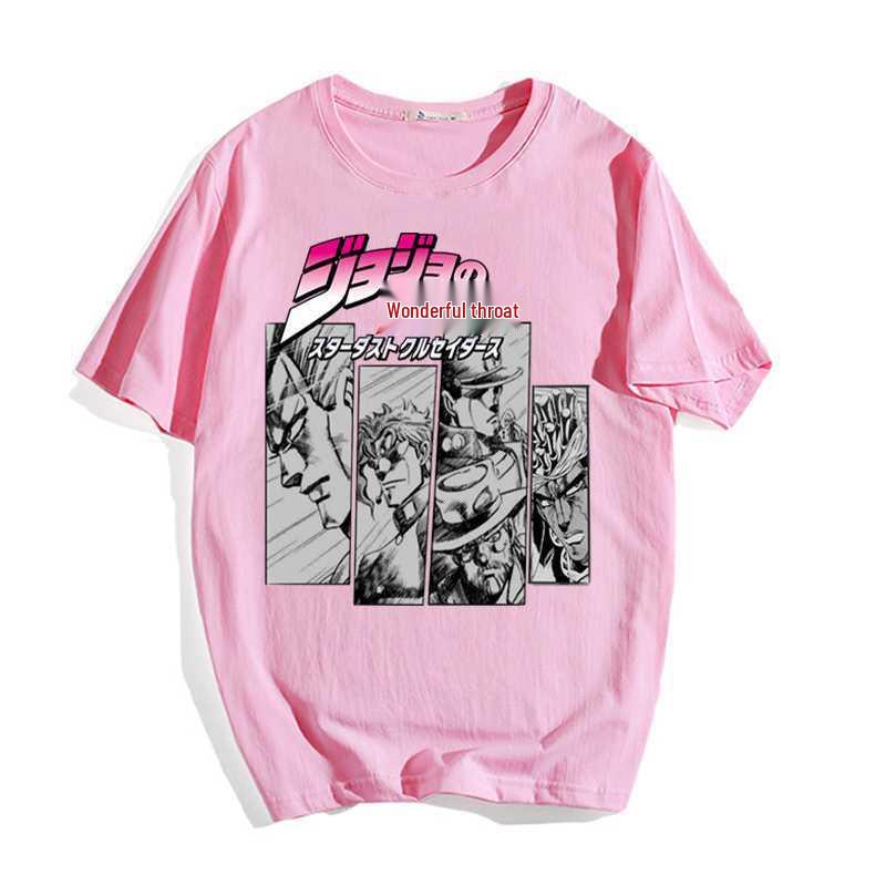 JOJO's Bizarre Adventure Printed Casual Cotton T-shirt for Teens