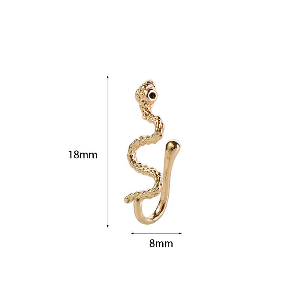 Nose Clip Snake Nose Ring Copper Originality Ladies