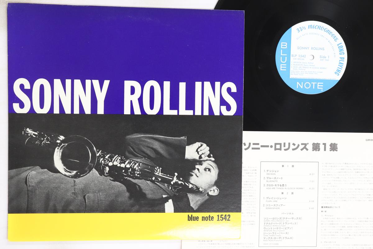 

LP Record SONNY ROLLINS - Sonny Rollins GXK8016,BLP1542 BLUE NOTE 1977 Japan Jazz Used