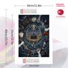 Death Note Symbol & Ritual Art Set Pattern  3pcs 100% Round Full Drill 5D DIY Diamond Painting Embroidery Cross Stitch Rhinestone Décor