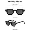 Polygonal Sun Glasses Anti-Reflective Round Frame Sunglasses Uv400 Sunglasses Classic Retro Eyewear For Shopping Outdoor Travel