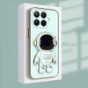 For Xiaomi 15T Pro Case Shining Astronaut Spaceman Bracket Holder Design soft plating For Xiaomi 15T Back cover