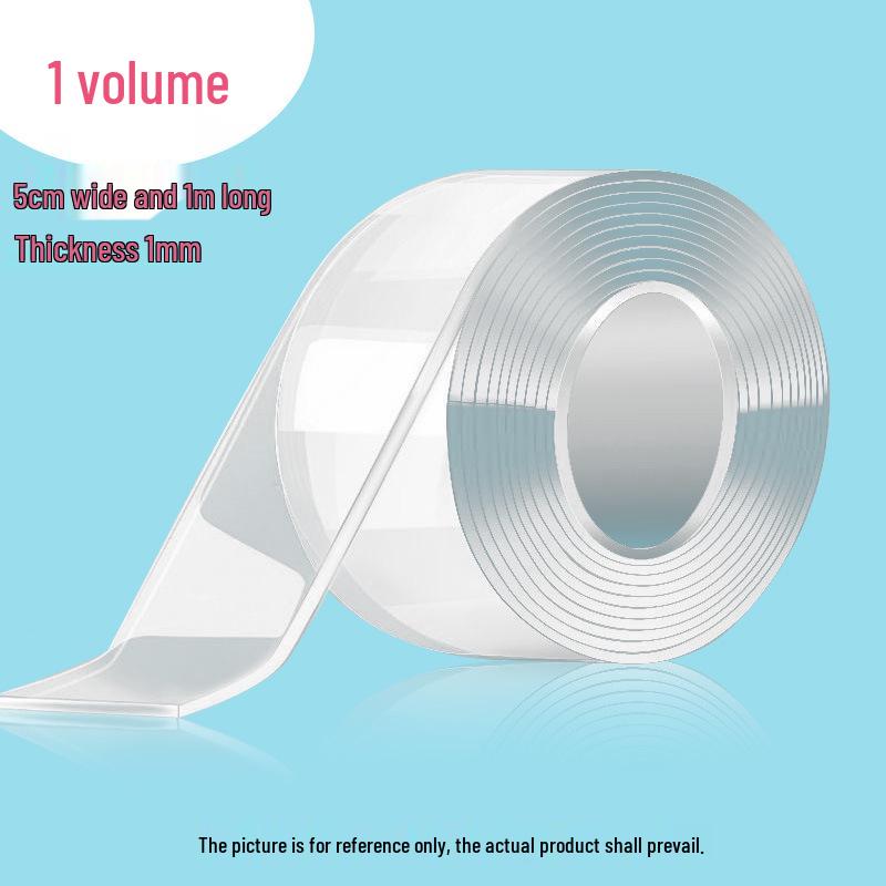 Traceless Double-Sided Nano Adhesive Tape & Bubble Squeeze Decompression Toy