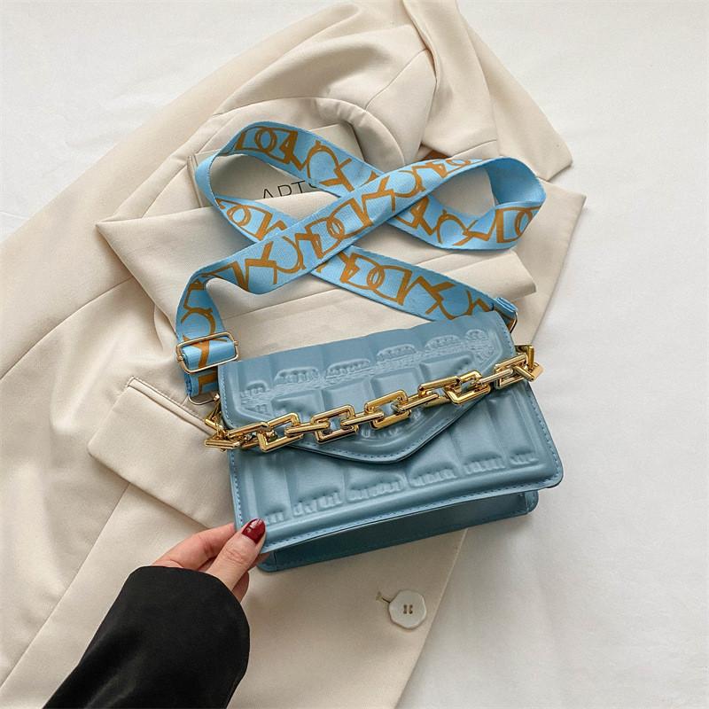 Trendy Minimalist Crossbody Bag For Women Stylish Small Square Pu Leather Bag In Black White Green Blue Yellow Orange Pink Khaki