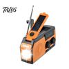 Solar Wind Up Radio for Camping Gear Emergency Radio, & Battery Powered AM/FM Rechargeable, LED Flashlight, Reading Equipment Backpacking Lamp,