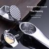 Portable Manual Garlic Press & Shredder