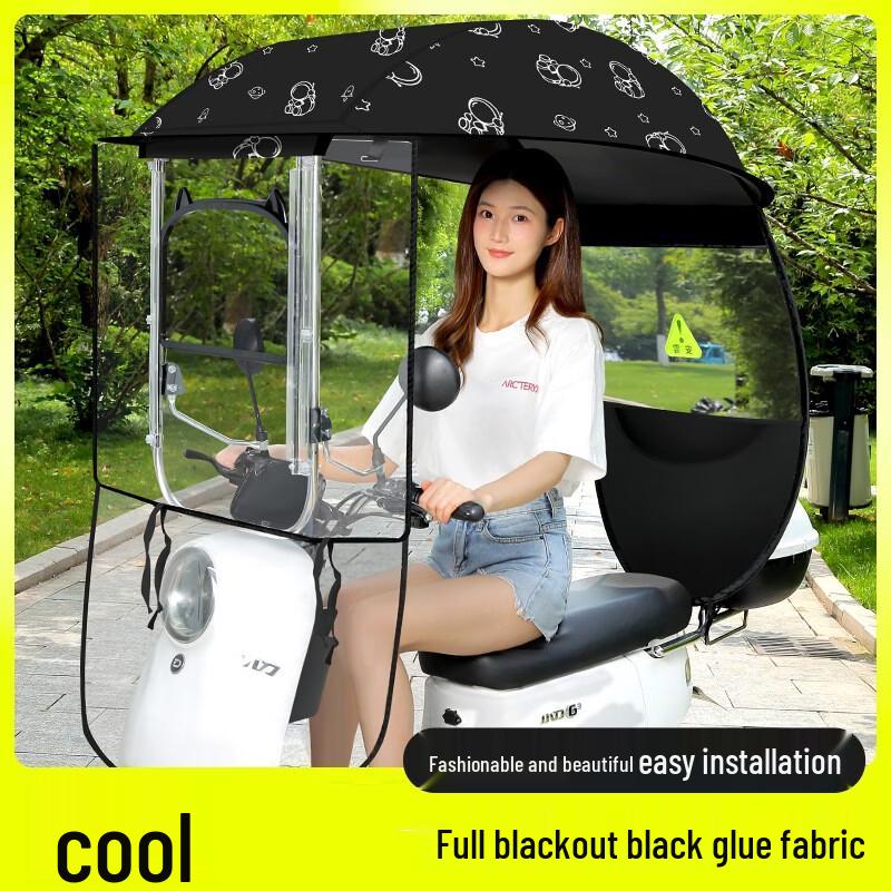 Солнцезащитный и дождевой навес для электромобиля Lisheng