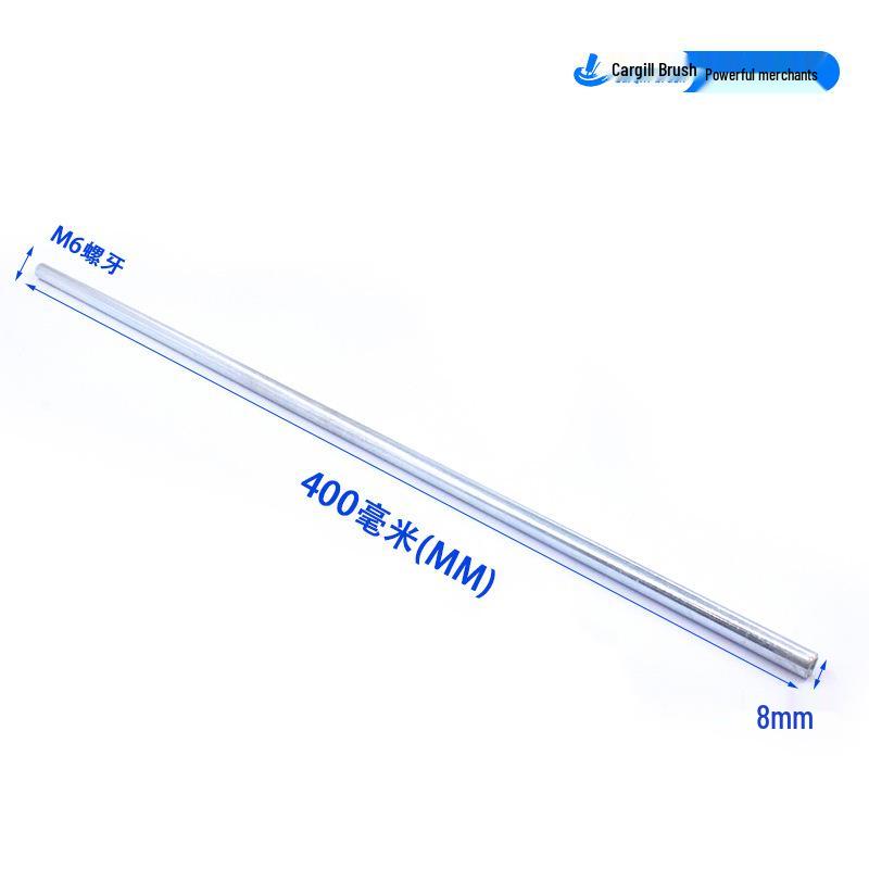M6 304 Stainless Steel Wire Pipe Brush for Deep Hole Cleaning and Rust Removal