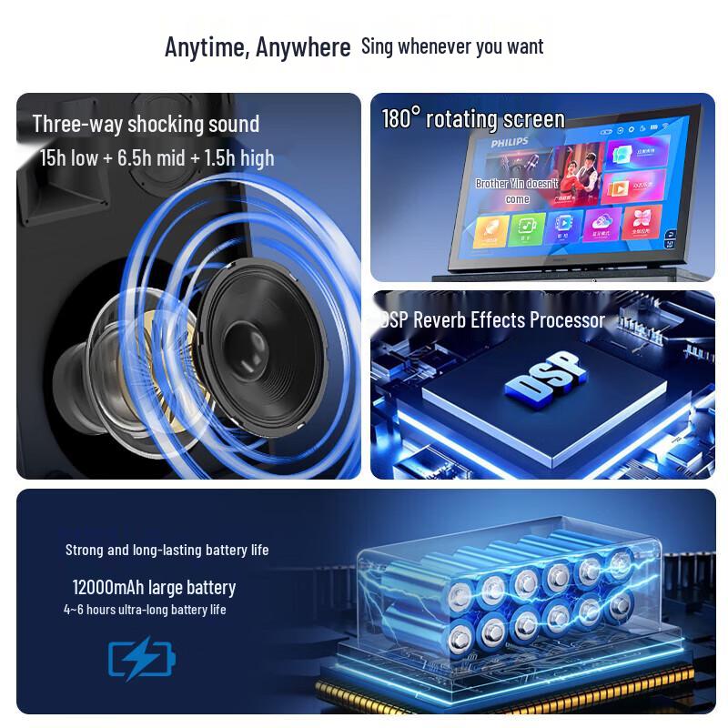 Philips SD329FX Home KTV Sound System