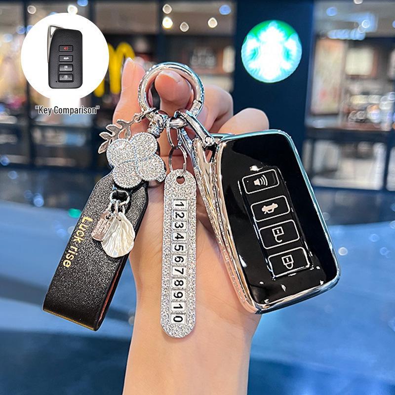 Schutzhülle für Lexus ES/RX/NX/UX/LC/LS/LX/GX Autoschlüssel, Unisex-Design