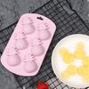 Ice Cube Mold Flexible Food Grade Silicone Ice Tray with Lid Microwave Oven Dishwasher Safe BPA-Free Reusable Ice Cream Pudding Jelly Mold