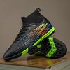 2025 new high-top AG long nails TF broken nails outdoor students adult game training football shoes men