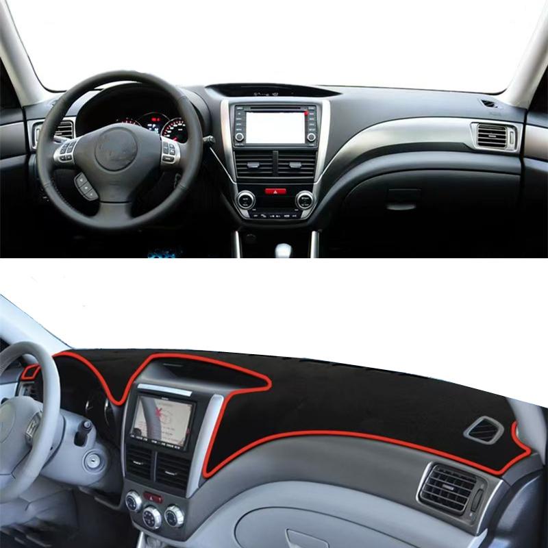 For Subaru Forester 2008 2009-2012 2013 Dash Mat Dashboard Cover Rug Pad Sun Shade Dashmat Carpet UV Proof Car Styling Accessory