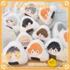10cm Stuffed Anime Haikyuu Plush Doll Pendant Cute Hinata Kageyama Kozume Kenma Oikawa Tooru Sugawar KeychainToys Gift