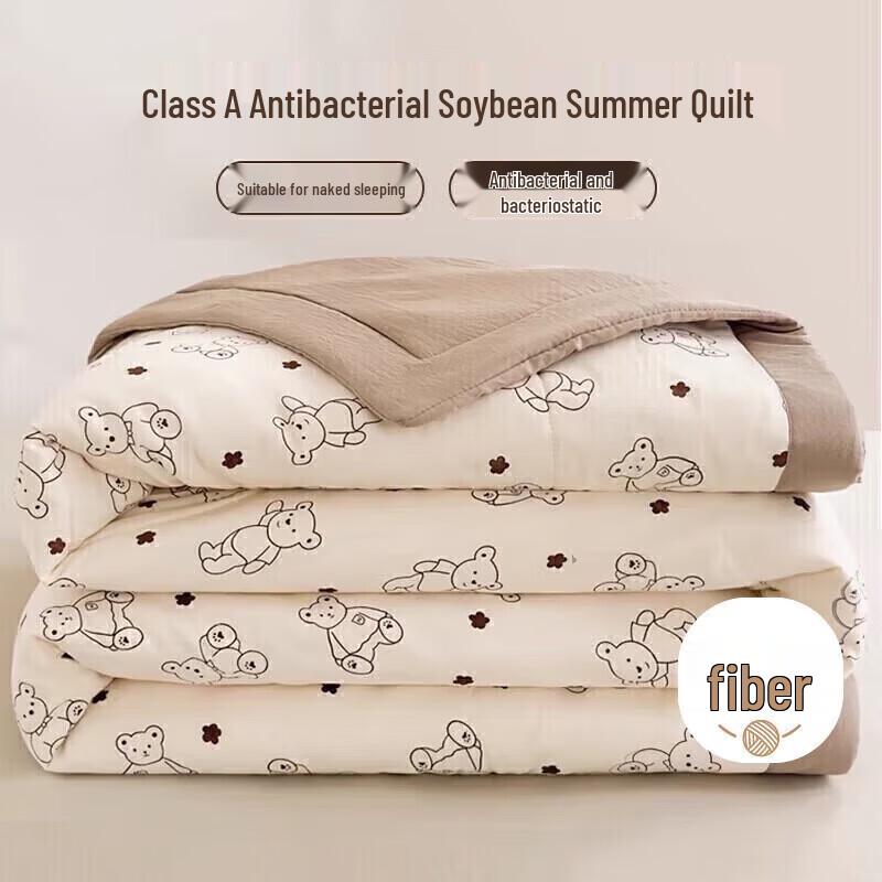 Nanjiren Antibacterial 10% Soybean Fiber Summer Quilt