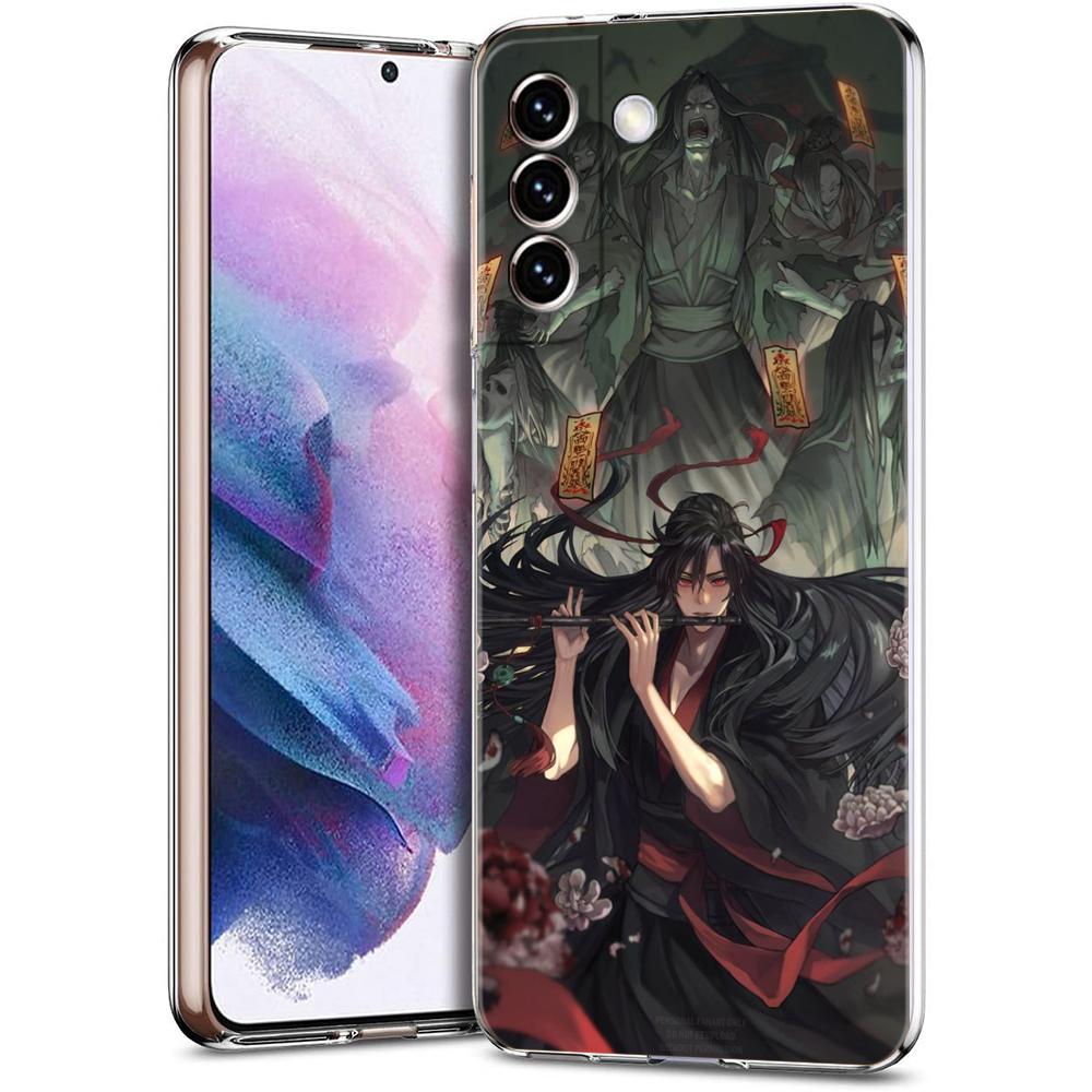 Grandmaster Of Demonic Cultivation Transparent Phone Case for Samsung Galaxy S25 S24 S23 S22 S20 S21 FE Ultra S24 S23 Plus TPU