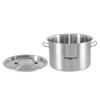 Pentola per Catering Bassa con Coperchio Mega-M Standard 23L Diam. 35 Cm X A 22 Cm N