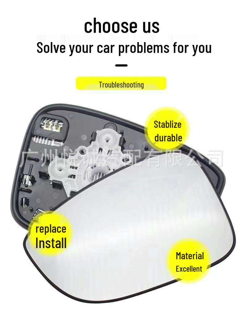Compatible with Lincoln MKX, Navigator, and MKC Rearview Mirrors with Blind Spot Monitoring.