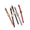Nordic Style Women's Leather Watch Women's Retro Temperament Design Senior Sense Student Niche French Light Luxury Oval