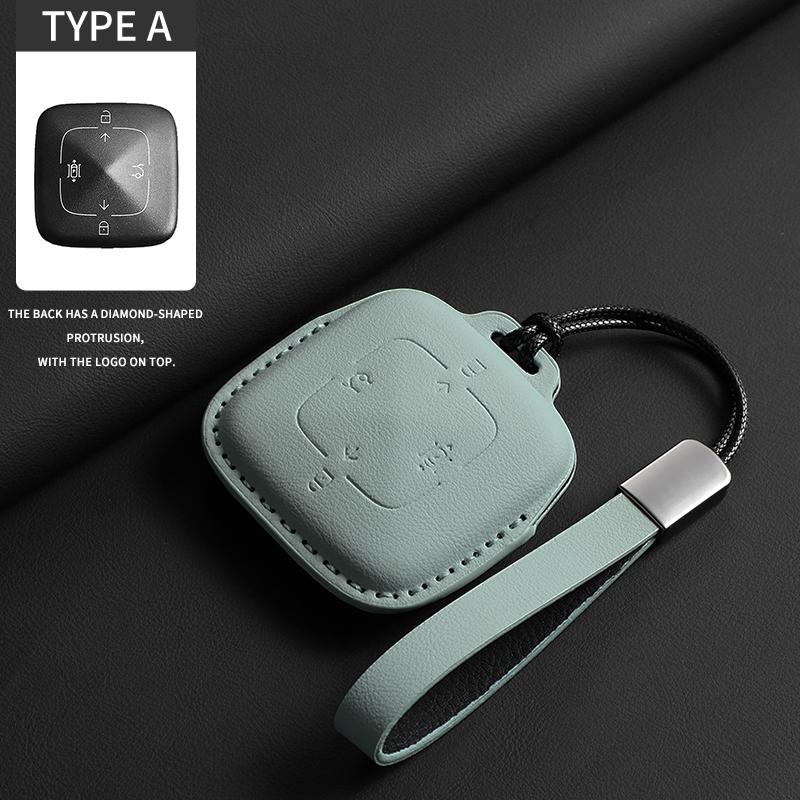 Original Color Car Key Case Cover For ZEEKR X 001 007 009 7X 007GT MIX Anti-Scratch Auto Keychain Protector Shell Accessories