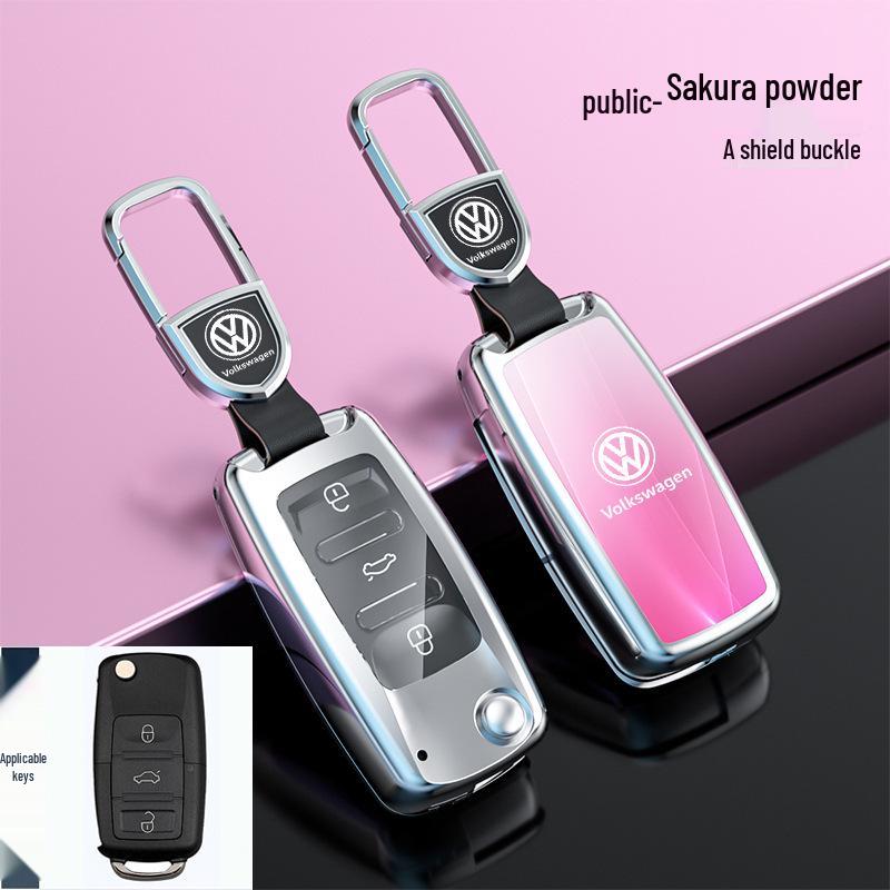 Pouzdro na klíč Volkswagen Lavida pro Bora, New Sagitar, Lamando, T-Roc, Polo, Tiguan L - Ochranný obal