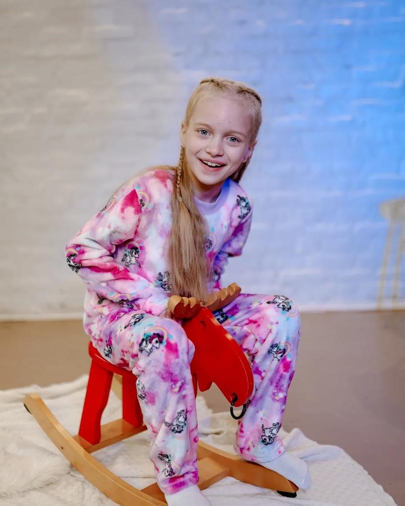 Girls’ Thermal Pajamas – Winter Comfort & Style, Winter 6079-035-5-1 HC
