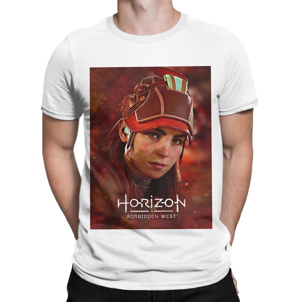 Horizon red Graphic Funny 100 Cotton TShirt Horizon Tops Tees For Unisex