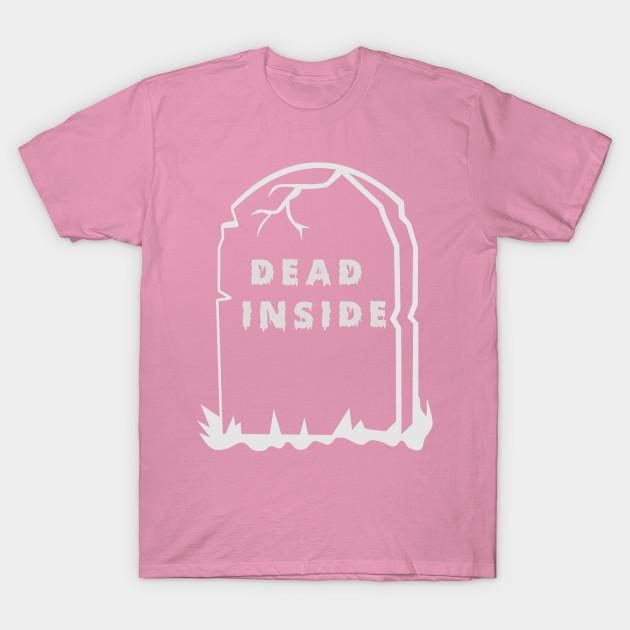 T Shirt Women Im Dead Inside Halloween Tombstone Tshirt Harajuku Print Kawaii Tshirt Summer Short Sleeve Female T-Shirt Top Tee