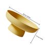 Portable Fruit Draining Bowl High Base Decorative Fruit Basket Snack Holder Wedding Party Dessert Storage Stand