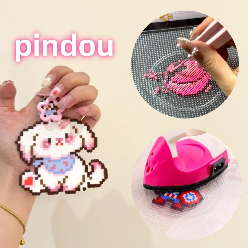 24/48 Colors Pindou Set High-quality Fusion Bean 2.6mm Pindou Diy Props Christmas Holiday Gifts Desktop Ornament