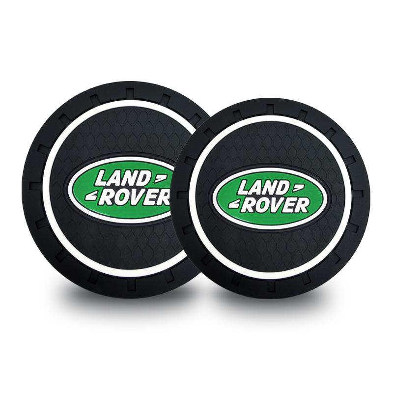 

Подставка-коврик в подстаканник для автомобиля для Land Rover Discovery Range Rover Evpque Defender Автомобильные очки Rover L322 L405 2pcs