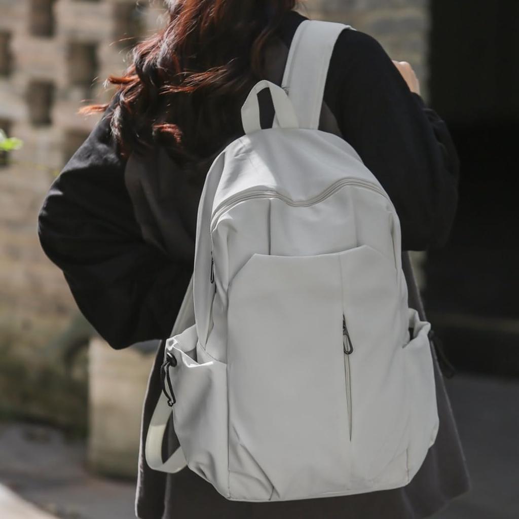 370g Korean Fashion Backpack for Large Lightweight Nylon Daypack for School and Travel Fuji-cellar Ultra-Lightweight Women, Waterproof, Capacity,