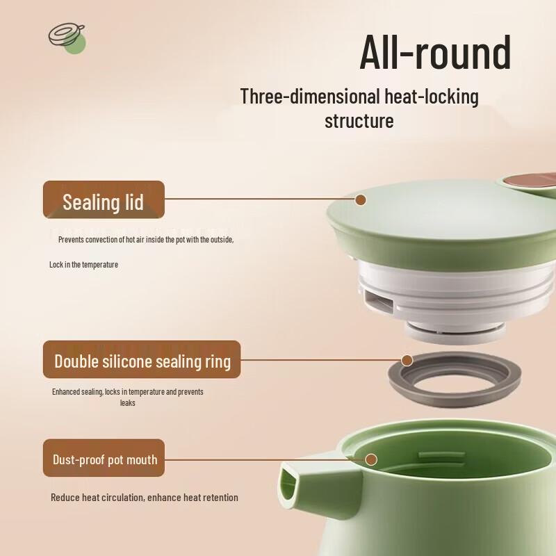 SUPOR Insulated Glass Liner Water Pitcher 1L