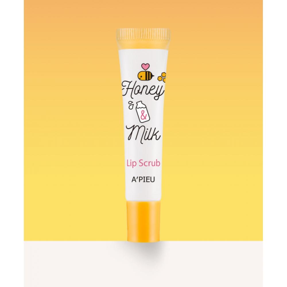 Apieu Honey   Milk Lip Scrub FREE