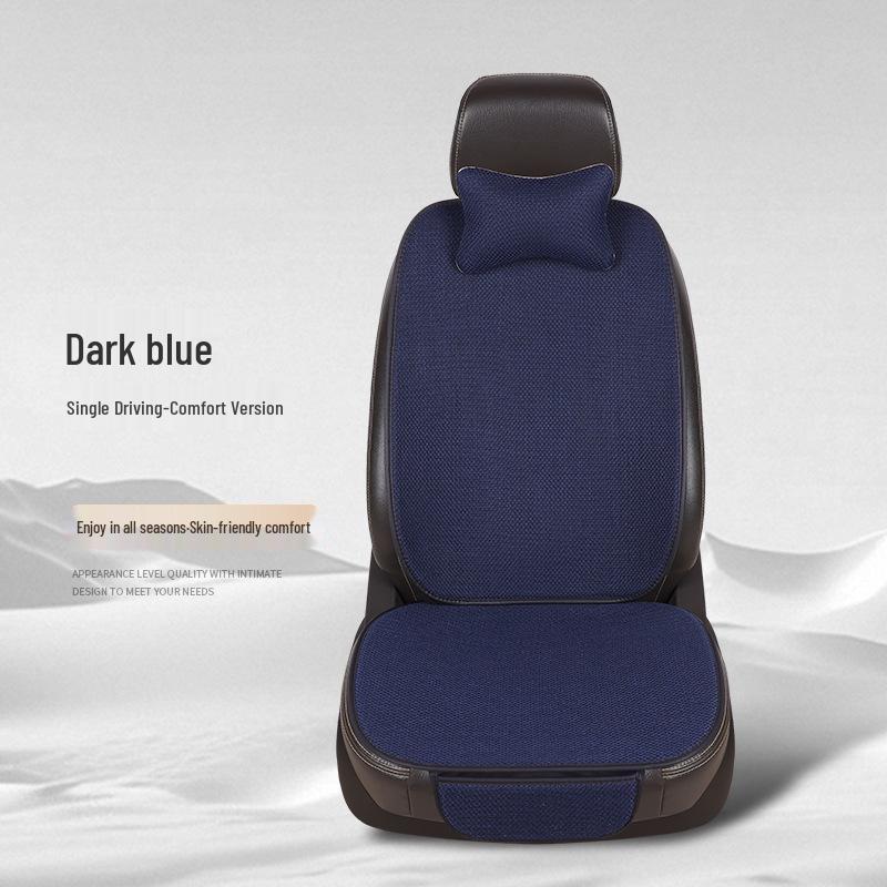 

Універсальний дихаючий лляний комплект подушок на автомобільні сидіння для чотирьох сезонів - 7 штук, повний обхват