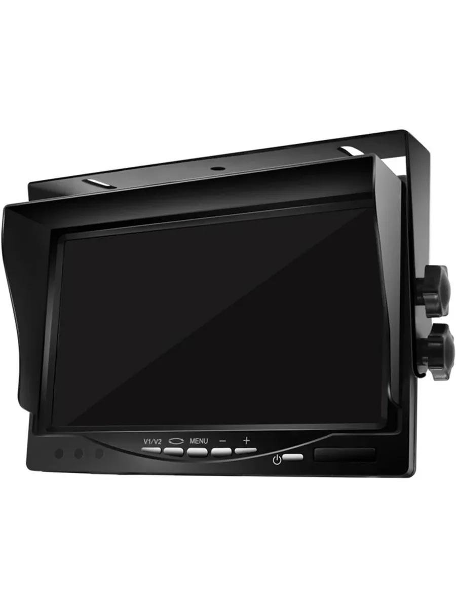 

Универсальный 7-дюймовый автомобильный ЖК-дисплей с солнцезащитным козырьком и экраном заднего вида для грузовиков, экскаваторов, сельскохозяйственной техники, туристических автомобилей