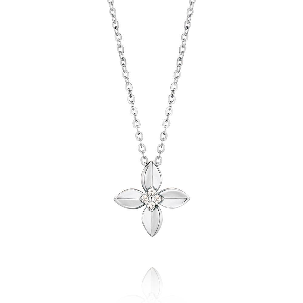 Roseedor Bellona Lab Diamond Pendant (Chain Sold) (Wg)_2C2500026