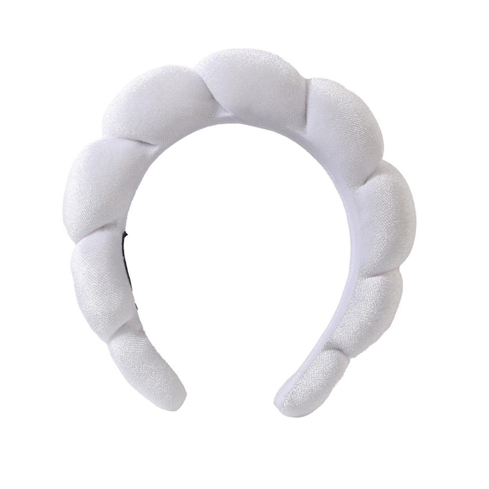 3/1PCS Microfiber Washing Wristbands Hairband Scrunchies Puffy Headband SPA Bubble Headband Washing Face Makeup Shower Skincare