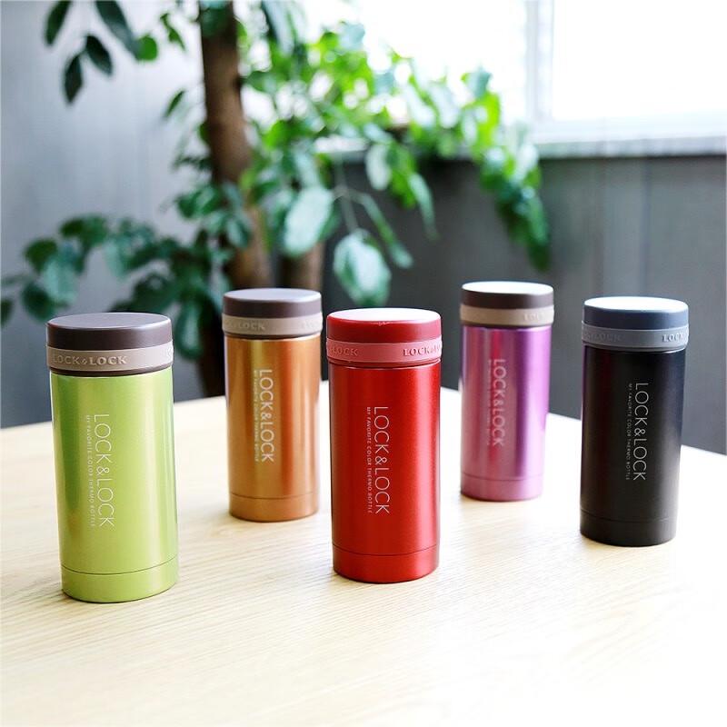 LocknLock LHC554 Stainless Steel Insulated Direct-Drink Mug