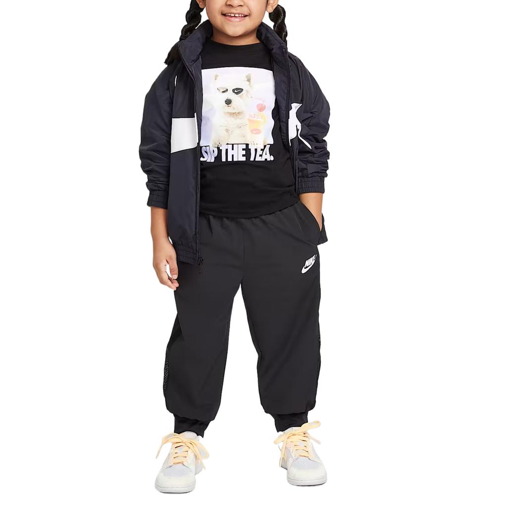 Nike Full Length Pants Fall Summer Spring Winter Children Aged 3 7 Years Old Black IM4443-010